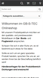 Mobile Screenshot of gb-s-tec.de