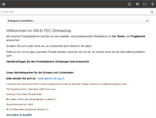 Tablet Screenshot of gb-s-tec.de